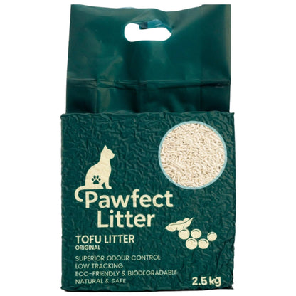 Tofu Cat Litter — 2.5 kg sample Bag - Pawfect Litter